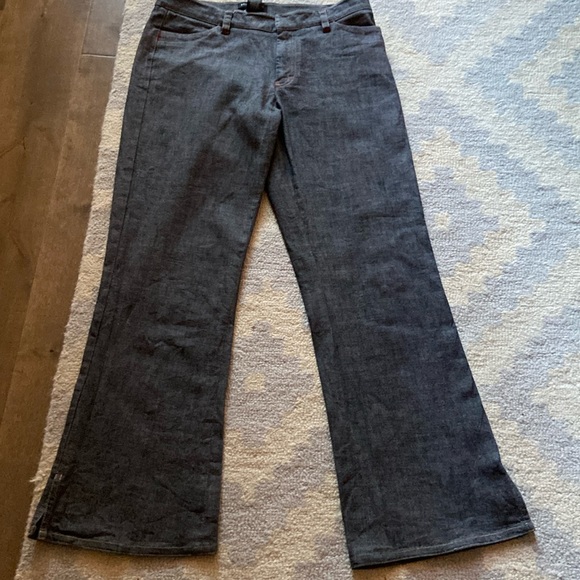 Vintage Kenneth Cole low rise boot cut denim size 6 in space gray. - Picture 2 of 9